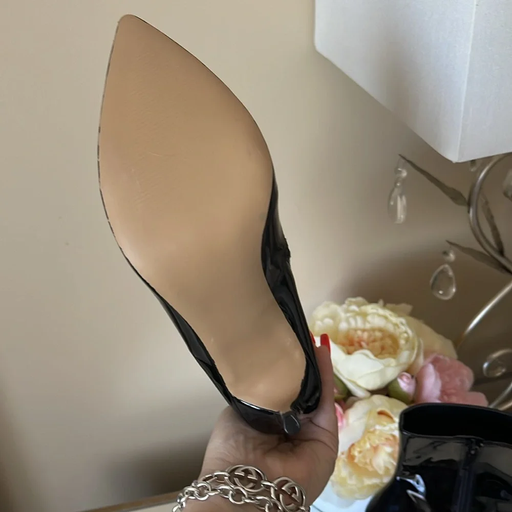 Steve Madden Wagner patent heeled booties - Picture 10 of 16